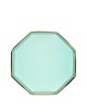 8 Petites assiettes en carton _ Menthe
