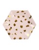 8 Petites assiettes en carton _ Confettis