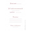 Cartes Invitation Licorne made in France