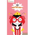 Carnet de 12 Invitations princesse original Avenue Mandarine