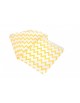 25 Petits Sachets en papier Chevrons Jaunes