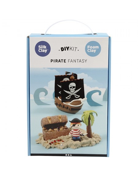 1 Kit de modelage le monde des Pirates matériel