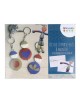 1 kit de 10 porte clés