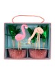 Kit 24 caissettes Cupcakes Tropical