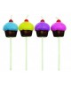 8 Bougies Cupcakes paillettés