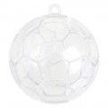 4 Boules transparentes Ballon anniversaire thème football