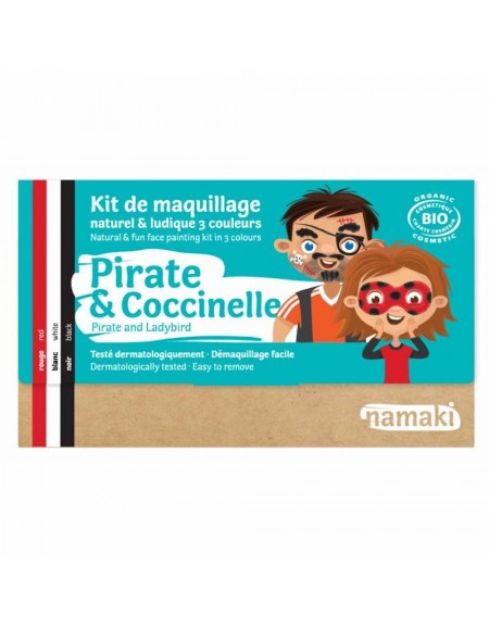 Kit 3 couleurs Pirate & coccinelle Namaki