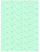 1 Feuille Décopatch verte et triangles