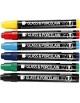 6 Feutres porcelaine couleurs assorties 2