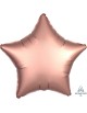 1 ballon Mylar Etoile Rose métallisé