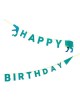 1 Guirlande DINO happy birthday