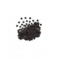 Confettis petites Etoiles noires décoration table de fête