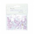 Confettis petites Etoiles rose irisé décoration table de fête