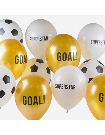Ballons Football décoration fête anniversaire enfants
