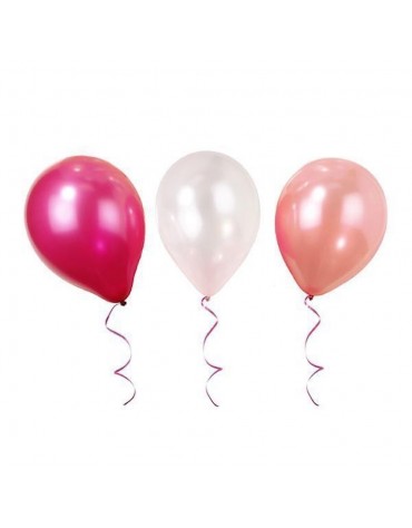 12 Ballons Mix ballons Roses Talking Tables fête anniversaire