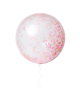 Kit 3 ballons Géants Confettis roses Meri Meri fête anniversaire