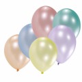 10 ballons assortis nacrés décoration fête anniversaire
