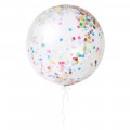 Kit 3 ballons Géants Confettis multicolores Meri Meri fête anniversaire
