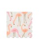 16 Serviettes en papier_ Flamants roses