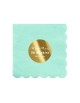 20 Petites serviettes en papier_ Menthe