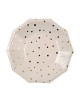 8 Assiettes en carton _ Etoiles dorées