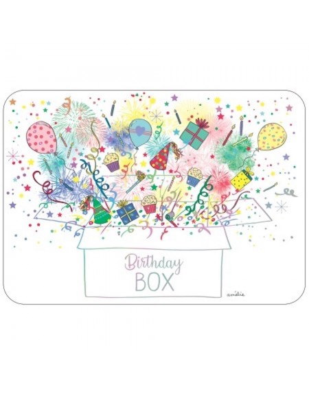 1 Carte postale Birthday Box Cartesdart