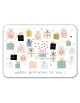 1 Carte Happy Birthday To You