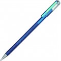 1 stylo encre gel métallic bleu