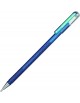 1 stylo encre gel métallic bleu