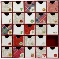 Etagère _ 25 petits tiroirs-calendrier de l'avent