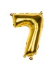 Ballon Mylar Doré _ Chiffre 7