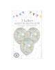 3 Ballons Confettis Multicolores