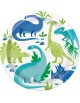 8 assiettes en carton _ Dinosaures