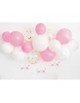 Kit Arche à ballons Roses et blancs